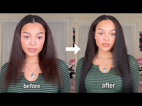 NATURAL STRAIGHY EXTENSIONS STEP BY STEP | CURLSQUEEN