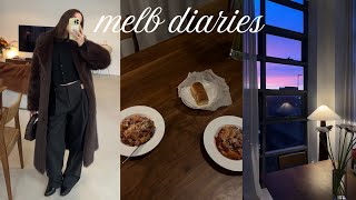 going to nyc, hanging with friends + life in melb during winter