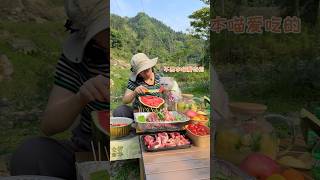 BBQ with the cat chef in the wild! #catofyoutube #camping #catcookingfood