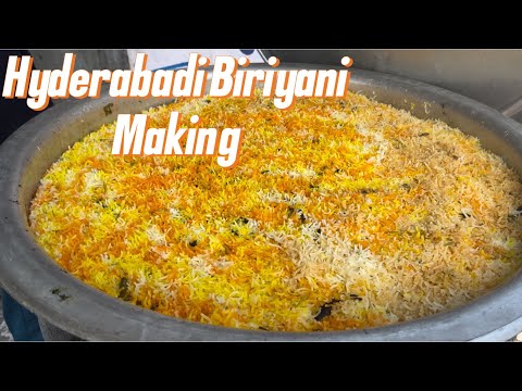 Hyderabadi Biriyani செய்வது எப்படி பார்க்கலாம் வாங்க | @naveenvlogs30  | Tamil Biriyani recipe