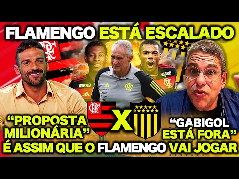 QUINTA-FEIRA AGITADA no FLAMENGO ! FLAMENGO ESTÁ ESCALADO ! TITE BARROU JOGADOR! FLAMENGO X PEÑAROL