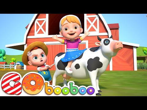 A Vaca Lola | Canción de la Granja | Músicas Infantis | GoBooBoo em Português