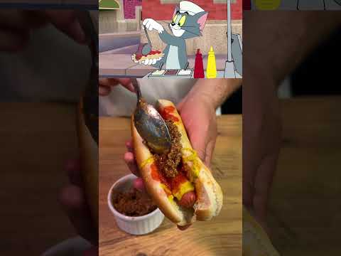 Tom ve Jerry Sosisli Sandviç Yapıyoruz