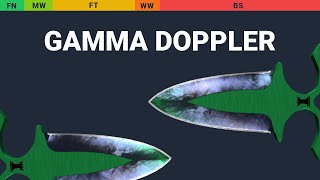 Shadow Daggers Gamma Doppler Wear Preview