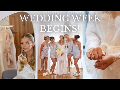 Wedding Week VLOG | The Nights Before & My Wedding Morning!
