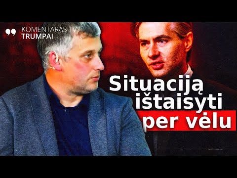 Valius Ąžuolas apie užsienio reikalų krizę