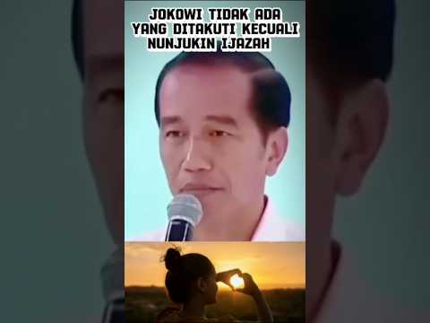 jokowi takutnya cuma nunjukin ijazah#pidato #jokowi #presiden #ijazah #palsu #ugm #jogja #solo