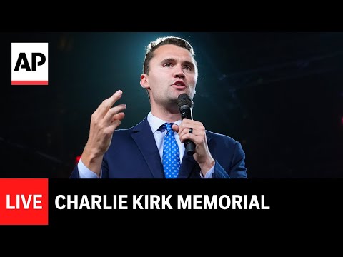 LIVE: Charlie Kirk memorial service in Arizona