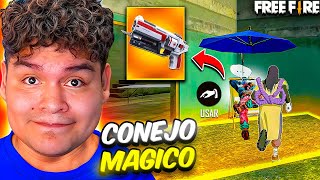 JUGANDO CON SOLO LAS ARMAS DEL CONEJO en Free Fire