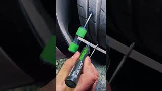 Night tire repair for TESLA