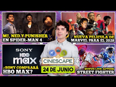 CINESCAPE+: Nueva película de Marvel confirmada, MJ, Ned y The Punisher en Spider-Man 4, y más