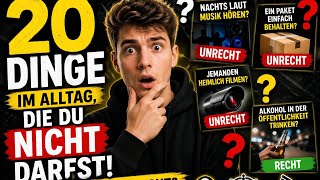20 Alltags-Dinge, die illegal sind – obwohl jeder sie macht