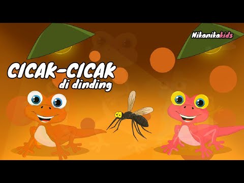 Cicak dinding remix - Animasi cicak lagu anak indonesia