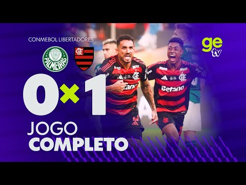 FLAMENGO TETRACAMPEÃO LIBERTADORES 2025 | PALMEIRAS X FLAMENGO | JOGO COMPLETO | ge tv