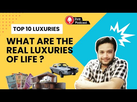 What are the real Luxuries of Life ? 🤔 Top 10 Luxuries ❤️ Hindi TV India Podcast #002 #podcast