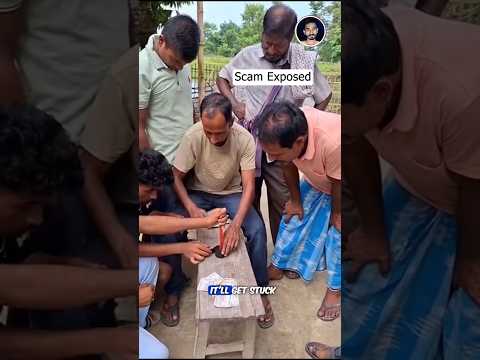 Street Scam Trick Exposed ๐ซจ #shorts #puzzle