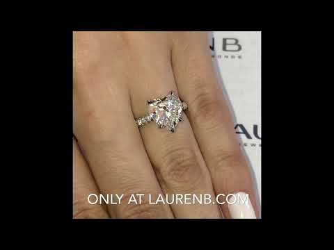 2.9 ct Hear Shape Diamond Ring