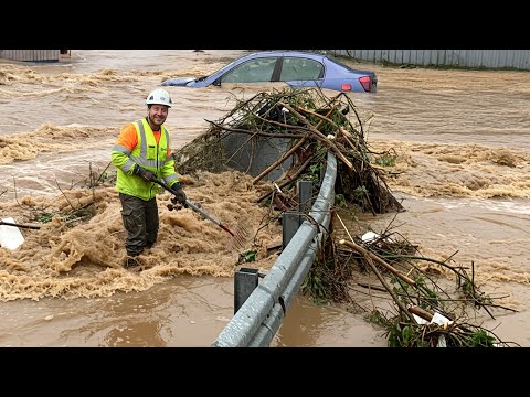 Flooded Streets Cleared Fast Storm Drain Cleaning in Action