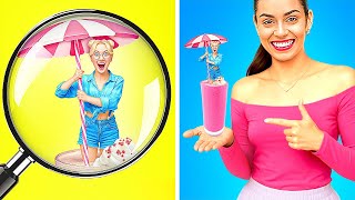 NEW 123 GO! GIANT POPULAR vs TINY NERD in SCHOOL 📚😂 Funny Moments & Hacks!