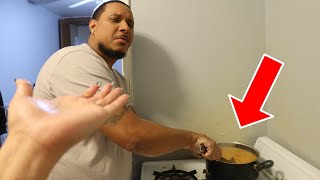 Look Who Decide To Cook Today