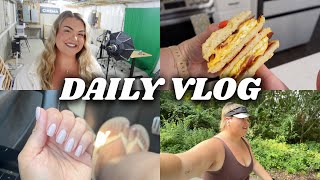 Weight Loss Update, Neutral Mani Pedi + Bringing Back the Podcast! | Day in My Life Vlog