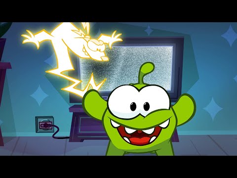 Om Nom Electric Horror ⚡️ Fun Cartoon for Kids 💀 Om Nom Deutsch