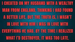 I CHEATED ON MY HUSBAND WITH A WEALTHY MAN FROM ENGLAND, THINKING I HAD FOUND A BETTER LIFE 