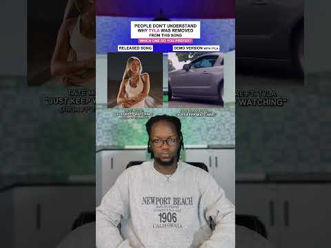 Song Released Vs. Demo Version: Tate McRae "Just Keep Watching" (From F1® The Movie), Tyla #shorts