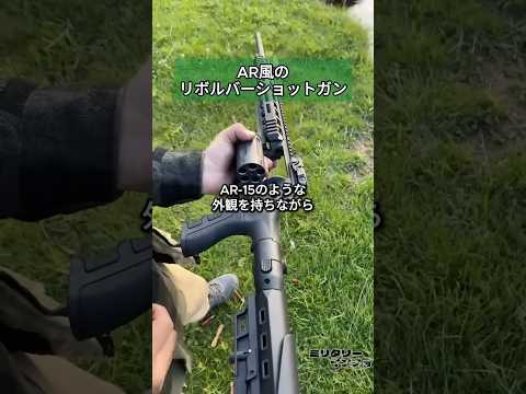 AR風のリボルバーショットガン