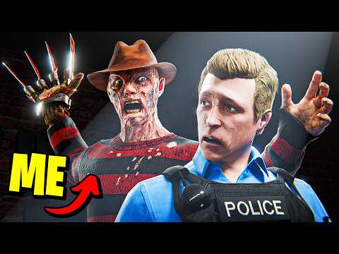 Hunting Streamers As Freddy Krueger In GTA 5 RP