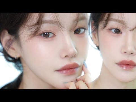 멀멀한 여름 물복숭아 메이크업🍑 no아이라인 no마스카라 반사광틴트 추천💧