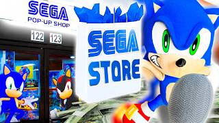 Sonic The Hedgehog Goes To SEGA STORE! (Invited by SEGA)