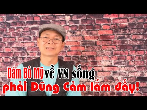 Quyết Định TÁO BẠO hay NGU NGỐC khi Việt Kiều bỏ Mỹ về VN sống