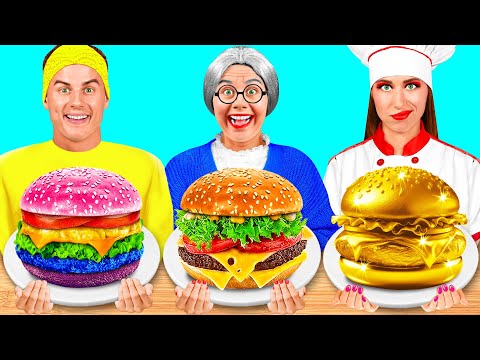 मैं बनाम दादी कुकिंग चैलेंज | खाद्य लड़ाई Fun Teen