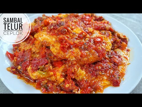 RESEP SAMBAL TELUR CEPLOK PEDAS GURIH ENAK