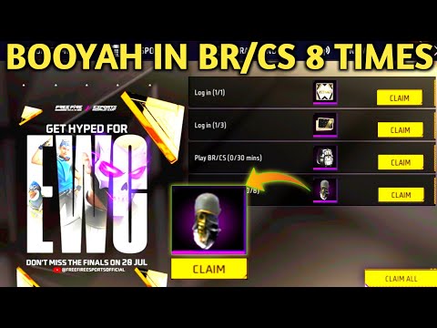 Get Hyped For Ewc How To Complete Mission In Free Free | Free Fire New Event Mission Complete