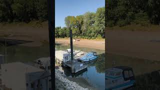 Dürre in Düsseldorf am Rhein #dürre #düsseldorf #klimawandel #wassernot