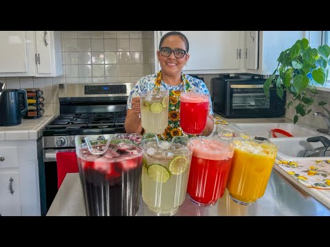 4 refrescos o aguas frescas saludables para comenzar negocio