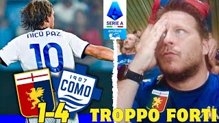 🚨 GENOA-COMO 1-4 | DALL'ILLUSIONE AL CROLLO! DIFESA DA INCUBO...ORA VIETATO SBAGLIARE! 🔴🔵