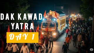 Something unexpected happened😱 | Dak Kawad Yatra Haridwar se Hisar🕉️ | #rohitbhargava 
