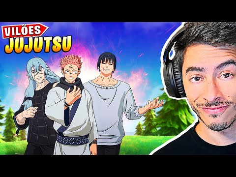 *NOVOS* JUJUTSU NO FORTNITE!