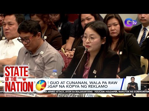 Suspended Mayor Alice Guo At 13 Iba Pa Sinampahan Ng Reklamong