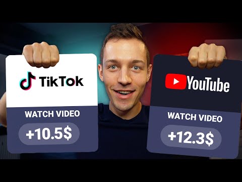 EARN 100$ for EVERY 10 WATCHED YouTube & TikTok Videos - Make Money Online