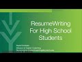 Resume Writing Essentials