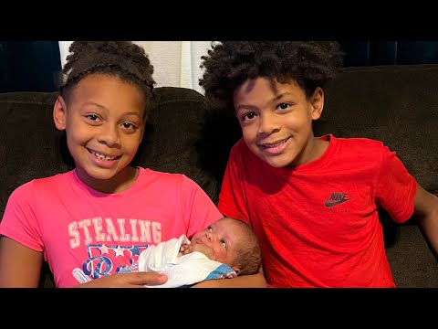 Welcome Home Khloee🎉 | Surprising My Kids With Their Baby Sister