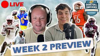 LIVE Week 2 ACC Football Preview | Georgia Tech-Tennessee, Cal-Syracuse, Duke-Illinois, MORE!