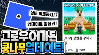 🫛그로우 어 가든 콩나무 이벤트 총정리!🫛 식물 종류별 포인트까지!? [로블록스 게임정보]