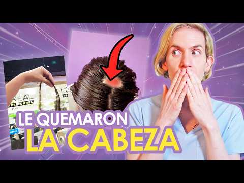 FUE a una PELUQUERIA en CHILE y la dejaron PELADA - Le quemaron LA CABEZA - ¿Podría pasarte?