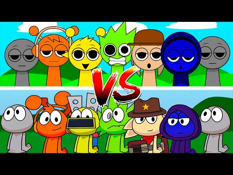 Incredibox Sprunki Original vs Fanmade (the smoothest version ever)