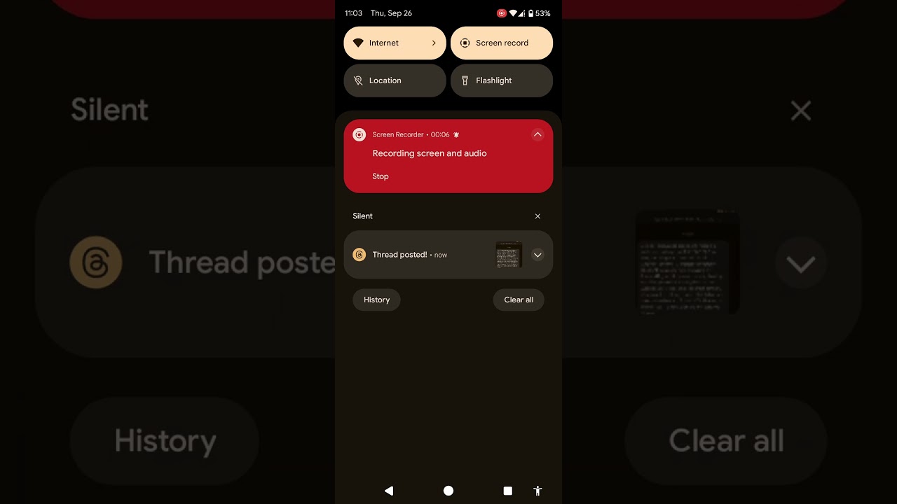 Do Threads Notify Screen Record  2026